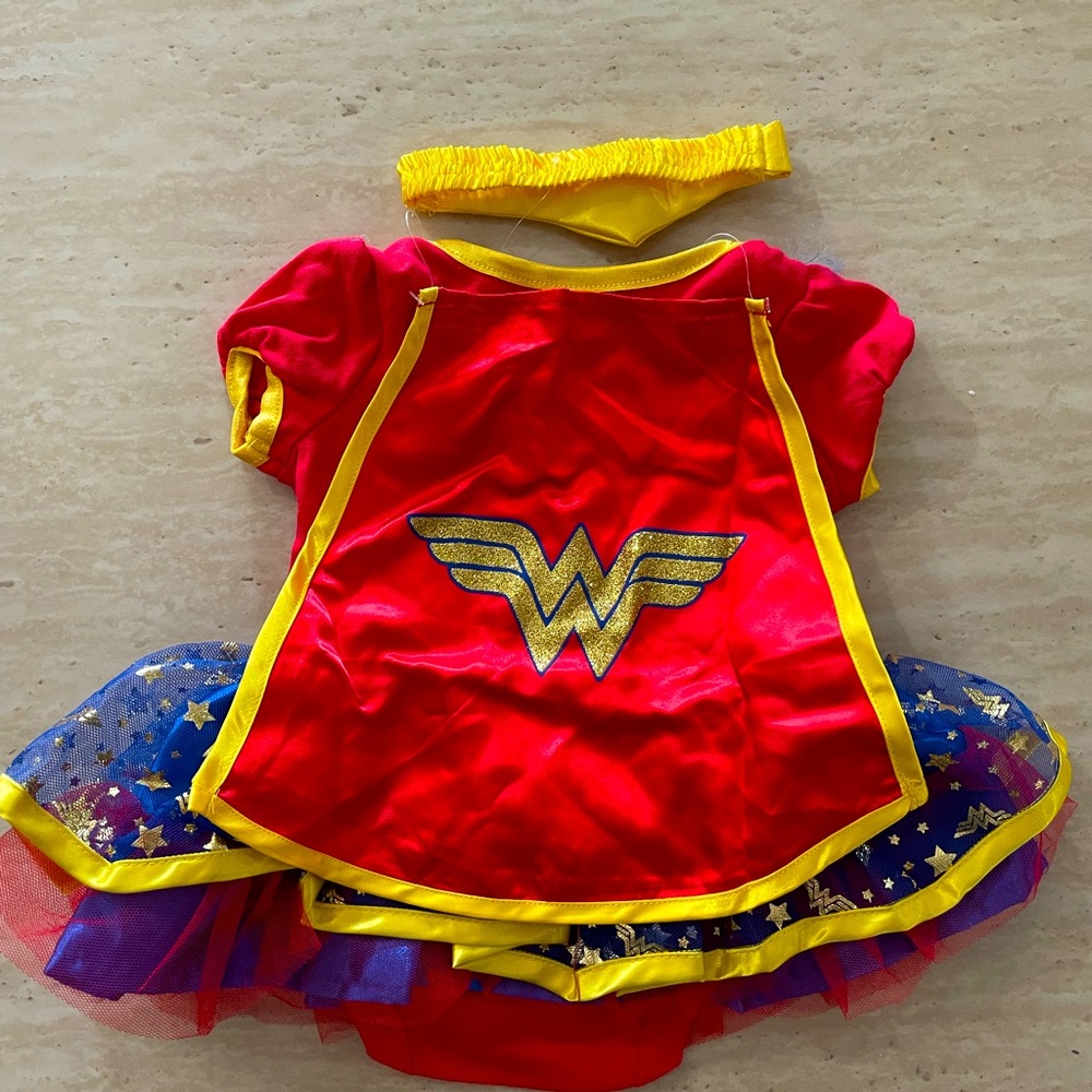 6-9 months Wonder Woman onesie/costume